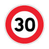 Limitation de vitesse à 30 km/h, rue Jean Jaurès