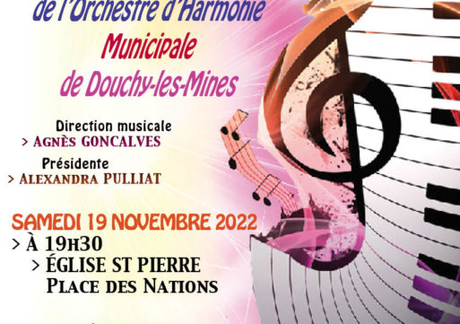 Concert de Ste Cécile de l’Harmonie Municipale
